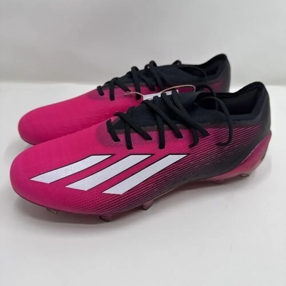 Adidas X Speedportal.1 FG Pink Black Soccer Cleats GZ5108 Size: M6.5/W7.5